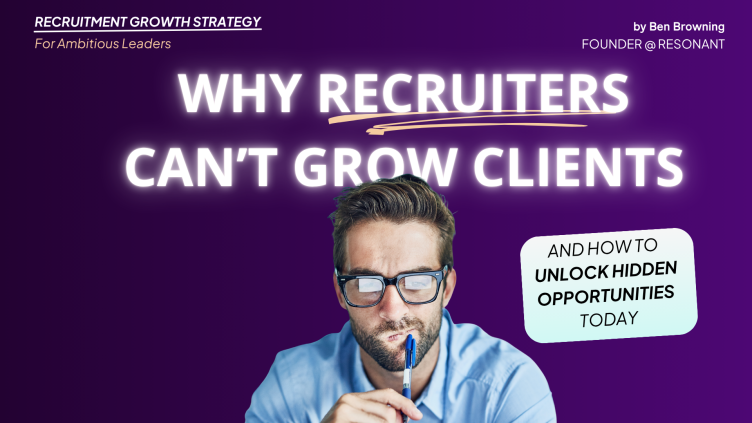 LinkedIn article: Why recruiters can't grow accounts