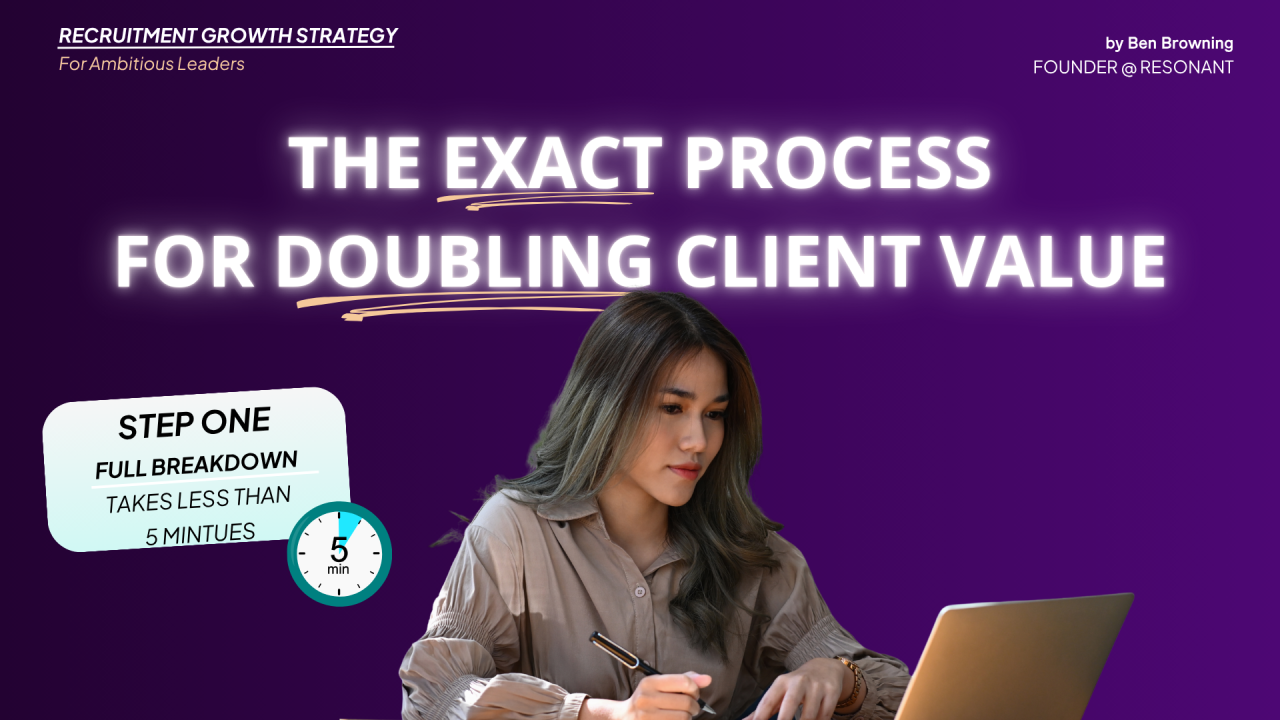 LinkedIn article: The REACH framework: how to score any client relationship in under 5 minutes